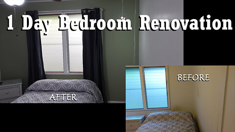 One Day Bedroom Renovation on a Budget | DIY Room Makeover