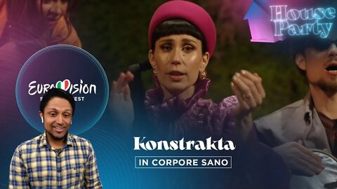 Konstrakta - In Corpore Sano (Acoustic Banquet Version) - Serbia 🇷🇸 - Eurovision 2022 REACTION