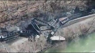 Rockslide Causes Train Derailment In Summers County, WV