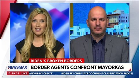Border Agents Confront Mayorkas