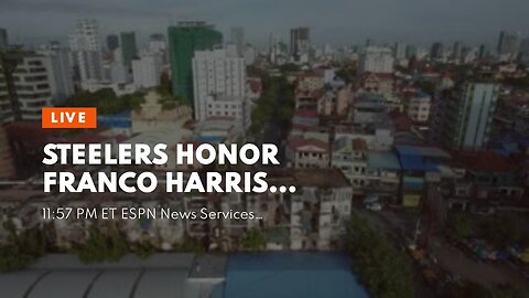 Steelers honor Franco Harris…