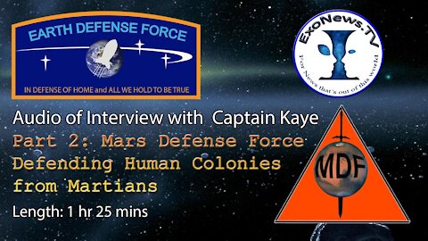 Audio - Mars Defense Force: Defending Human Colonies - Full Interview