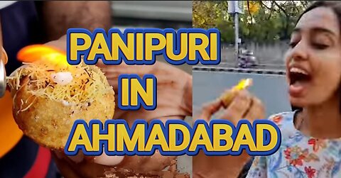 BIGGEST PANIPURI OF AHMEDABAD | INDIAN STREET FOOD