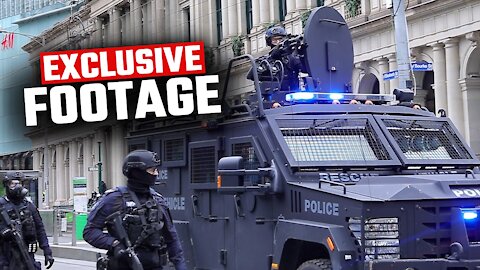 EXCLUSIVE: Police deploy counter-terror squad on construction workers in Melbourne