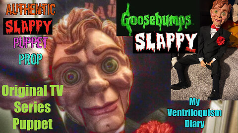 Slappy Puppet Prop Goosebumps TV series Authentic Lifesize Replica