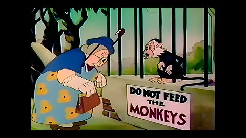 classic cartoon - A Day at the Zoo (1939)