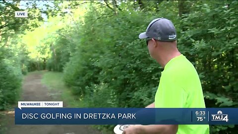 Disco Golfing at Dretzka Park