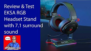 Best Gaming Headset holder with surround sound 7.1