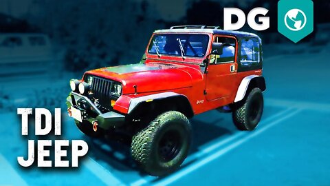 TDI Jeep YJ! Is a Volkswagen TDI the Best Diesel Swap For A Jeep?