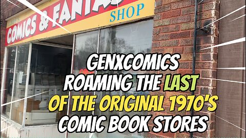 Roaming the Last 1970's Comic Book Store - Clyde's Comics in Rockford IL! #MCU 🦸‍♂️📚🎞️