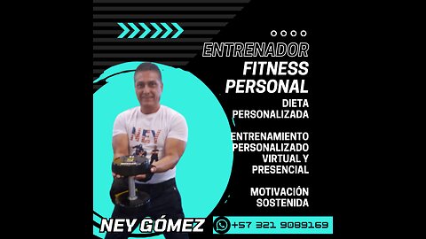 🏋️‍♂️Salud sin Fronteras con NEY GÓMEZ:el Coach Fitness #1🥇