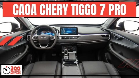 CAOA CHERY TIGGO 7 PRO 2023 a new SUV with Turbo engine with 187 hp INTERIOR