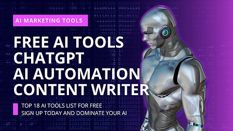 Free List of A.I. Tools - The Top 18 Artificial Intelligence Software Tools - April 2023 AI TOOLS