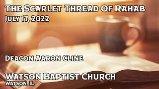 2022 07 17 The Scarlet Thread Of Rahab