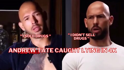Andrew Tate Caught Lying About Selling Drugs On Candace Owens Interview