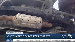 Catalytic converter thefts