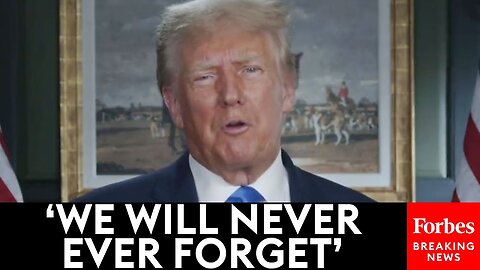 Former President Trump Releases Message For Anniversary Of 9/11 Terror Attacks