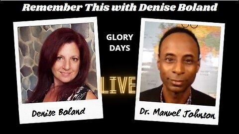 Live with Denise and Pastor Manuel Johnson