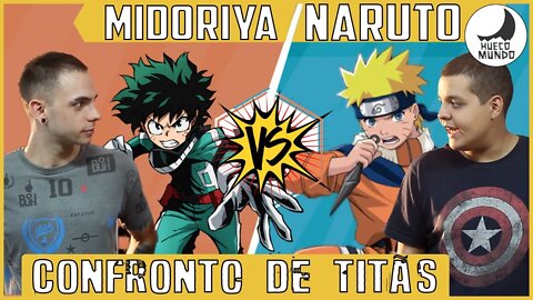 Confronto de Titãs | Midoriya vs Naruto (Clássico) | Quem vence??