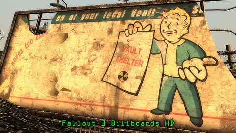 Fallout 3 Mods - Fallout 3 Billboards HD by chilloucik