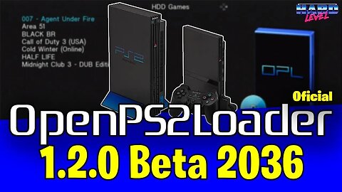🚨OPL 1.2.0 Nova beta 2036! Confira as melhorias! (ZSO + EXFAT)