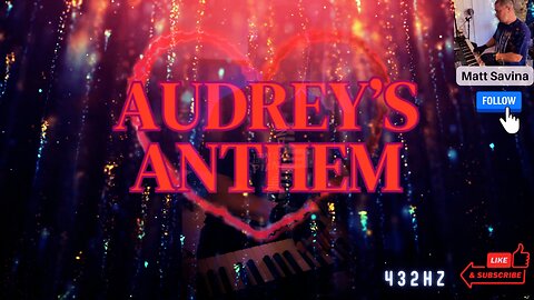 Audrey's Anthem • Praise & Worship Piano Instrumental (Dec 21st 2023) #jesuschrist #savior #love