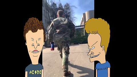 Beavis and Butthead react to Aaron Bushnell's self immolation
