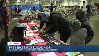 Free Bikes 4 Kidz event in Detroit