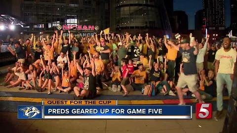 Predators Geared Up For Game 5