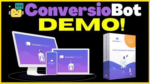 ConversioBot - How it works ? - Conversiobot Demo - Leading A.I. Bot Platform Conversiobot Tutorial