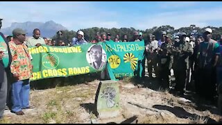 SOUTH AFRICA - Cape Town - Human Rights Day in Langa (Video) (uw5)
