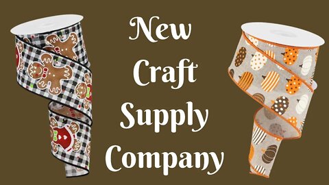 New Online Craft Supply Store