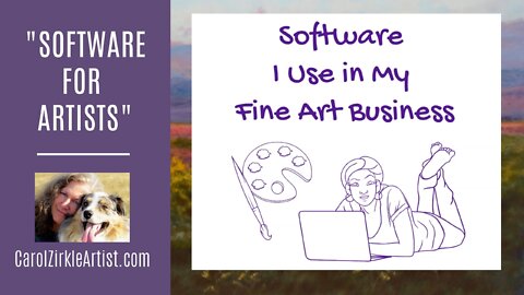 QUICK ART TUTORIAL | "Software for Artists" |Oil Stick Art | Carol Zirkle Montana Artist