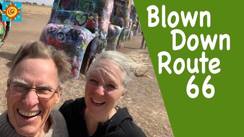 Gettin' Blown Down Route 66 | Traveling in Our Short-Body RAM ProMaster 136 Van to Washington DC