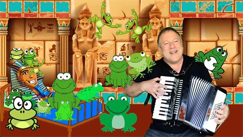 The Frog Song - Accordion Passover - Performed by Evan J