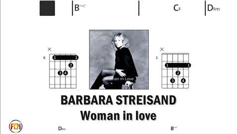 BARBARA STREISAND Woman in love Guitar Chords & Lyrics HD