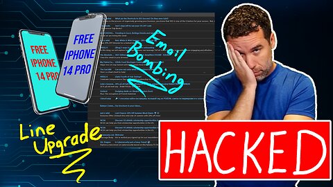 Email Bombing & Line Upgrade Fraud | FREE IPHONE 14 PRO?!?