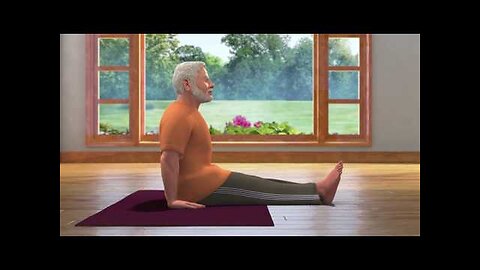 Yoga with Modi- Bhadrasan English