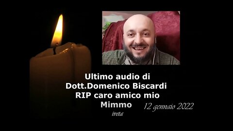 Addio caro Domenico