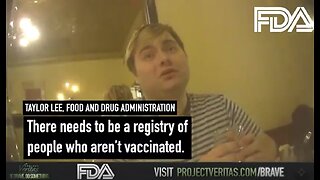 PART 2- FDA Official 'Blow Dart African Americans' & Wants 'Nazi Germany Registry' - 9-23-21