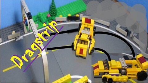Lego Transformers Dragstrip