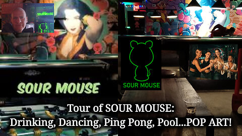 Ping Pong, Pool, and Pop Art at SOUR MOUSE | Delancey Street, Lower East Side NYC