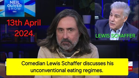 Neil Oliver chats with Lewis Schaffer about his unique diet!
