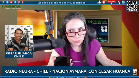 ESTOY CON CESAR HUANCA DE RADIO NEURA, ARICA - NACION AYMARA