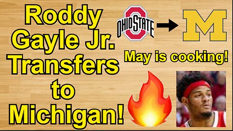 Roddy Gayle, Jr. Transfers to Michigan!!! #cbb