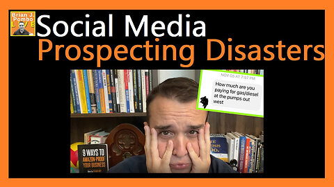 Social Media Prospecting Disasters 😵‍💫