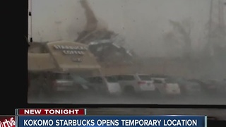 Kokomo Starbucks destroyed by Tornado to reopen in temporary location