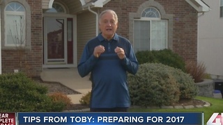 Tips from Toby: Preparing for 2017