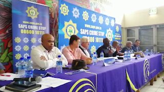 SOUTH AFRICA - Cape Town - Minister of Police meets the community of Hout Bay(video) (YmS)