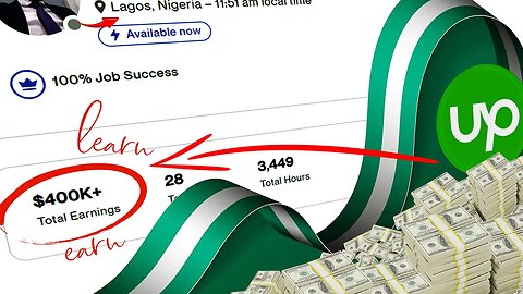 Top Earning Nigerian Freelancers on Upwork - A profile review of Utibe